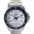 Breitling Superocean 42mm White Dial Silver Steel Strap Watch for Men - A17366D81A1A1