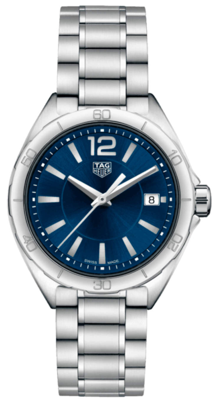 Tag Heuer Formula 1 Quartz 35mm Blue Dial Silver Steel Strap Watch for Women - WBJ1312.BA0666