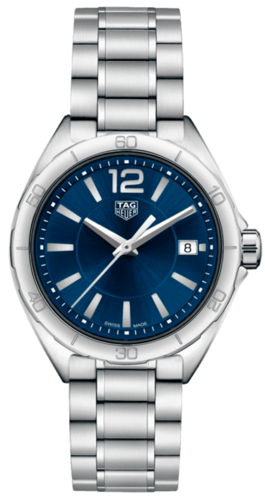 Tag Heuer Formula 1 Quartz 35mm Blue Dial Silver Steel Strap Watch for Women - WBJ1312.BA0666