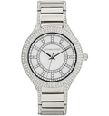 Michael Kors Kerry Silver Tone Silver Steel Strap Watch for Women - MK3311