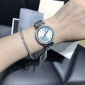 Michael Kors Darci Crystals Silver Dial Silver Steel Strap Watch for Women - MK3429