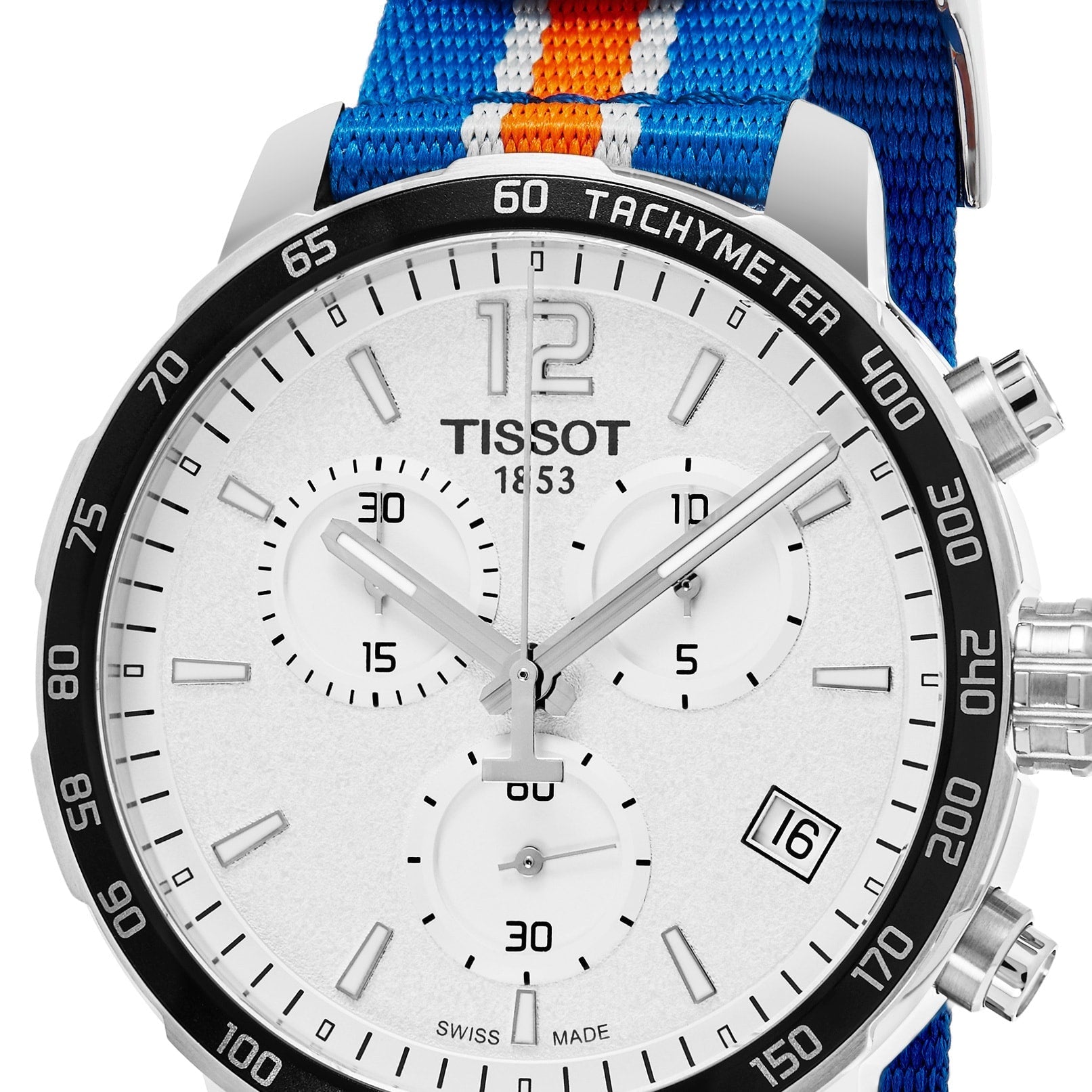 Tissot Quickster Chronograph NBA New York Kicks Watch For Men - T095.417.17.037.06