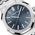 Audemars Piguet Royal Oak 50th Anniversary Automatic Blue Dial Silver Steel Strap Watch for Men - 15510ST.OO.1320ST.01