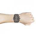 Hugo Boss Skymaster Chronograph Grey Dial Grey Mesh Bracelet Watch for Men - 1513837