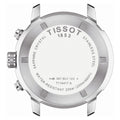 Tissot PRC 200 Chronograph Black Dial Silver Steel Strap Watch For Men - T114.417.11.057.00