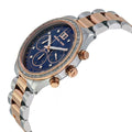 Michael Kors Brinkley Navy Blue Dial Two Tone Steel Strap Watch for Women - MK6205