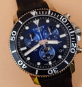 Tissot Seastar 1000 Chronograph Blue Dial Black Rubber Strap Watch For Men - T120.417.17.041.00