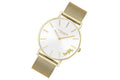 Coach Perry White Dial Gold Mesh Bracelet Watch for Women - 14503125