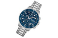 Hugo Boss Admiral Blue Dial Silver Steel Strap Watch for Men - 1513907