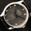 Gucci G Timeless Automatic Black Dial Watch For Women - YA126469