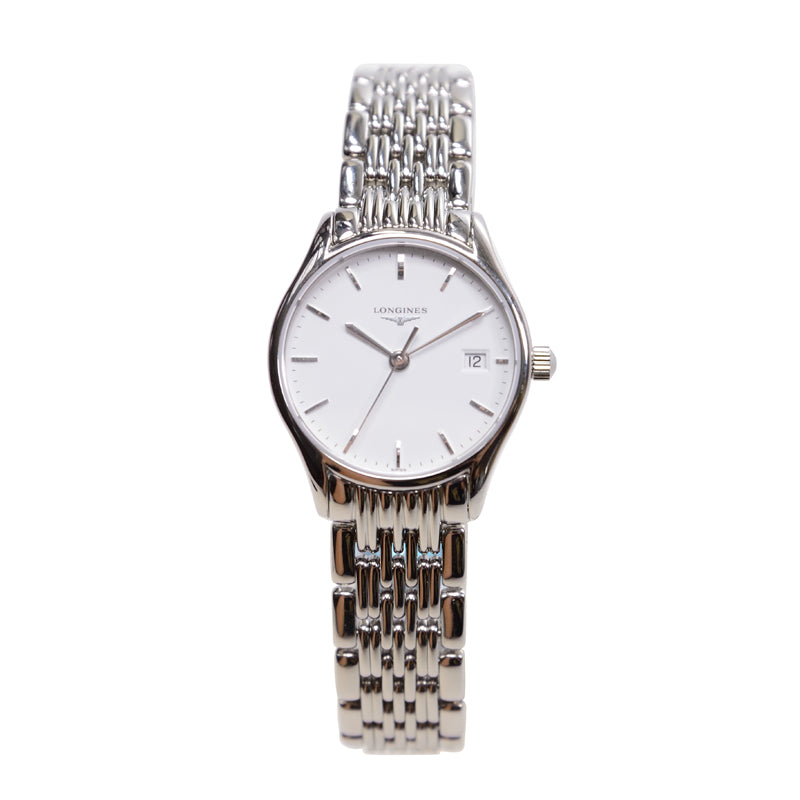 Longines Lyre Classico 25mm Stainless Steel Watch for Women - L4.259.4.12.6