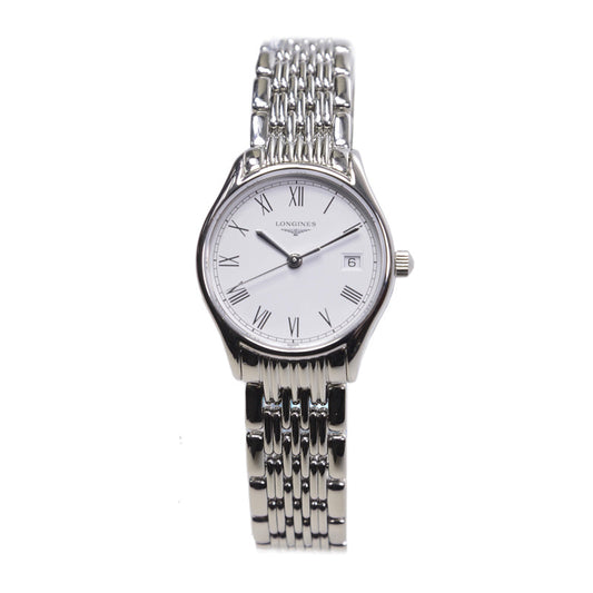 Longines Lyre White Dial Stainless Steel Watch for Women - L4.259.4.11.6
