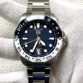 Tag Heuer Aquaracer Professional 300 GMT Automatic Blue Dial Silver Steel Strap Watch for Men - WBP2010.BA0632