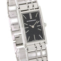 Burberry Heritage Black Dial Silver Steel Strap Watch for Women - BU9501