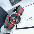 Gucci Le Marche des Merveilles Quartz Two Tone Dial Two Tone Nylon Strap Unisex Watch - YA1264060