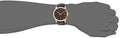 Calvin Klein Infinity Brown Dial Brown Leather Strap Watch for Men - K5S346GK