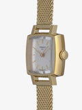 Tissot Lovely Square Gold Mesh Bracelet Watch For Women - T058.109.33.031.00