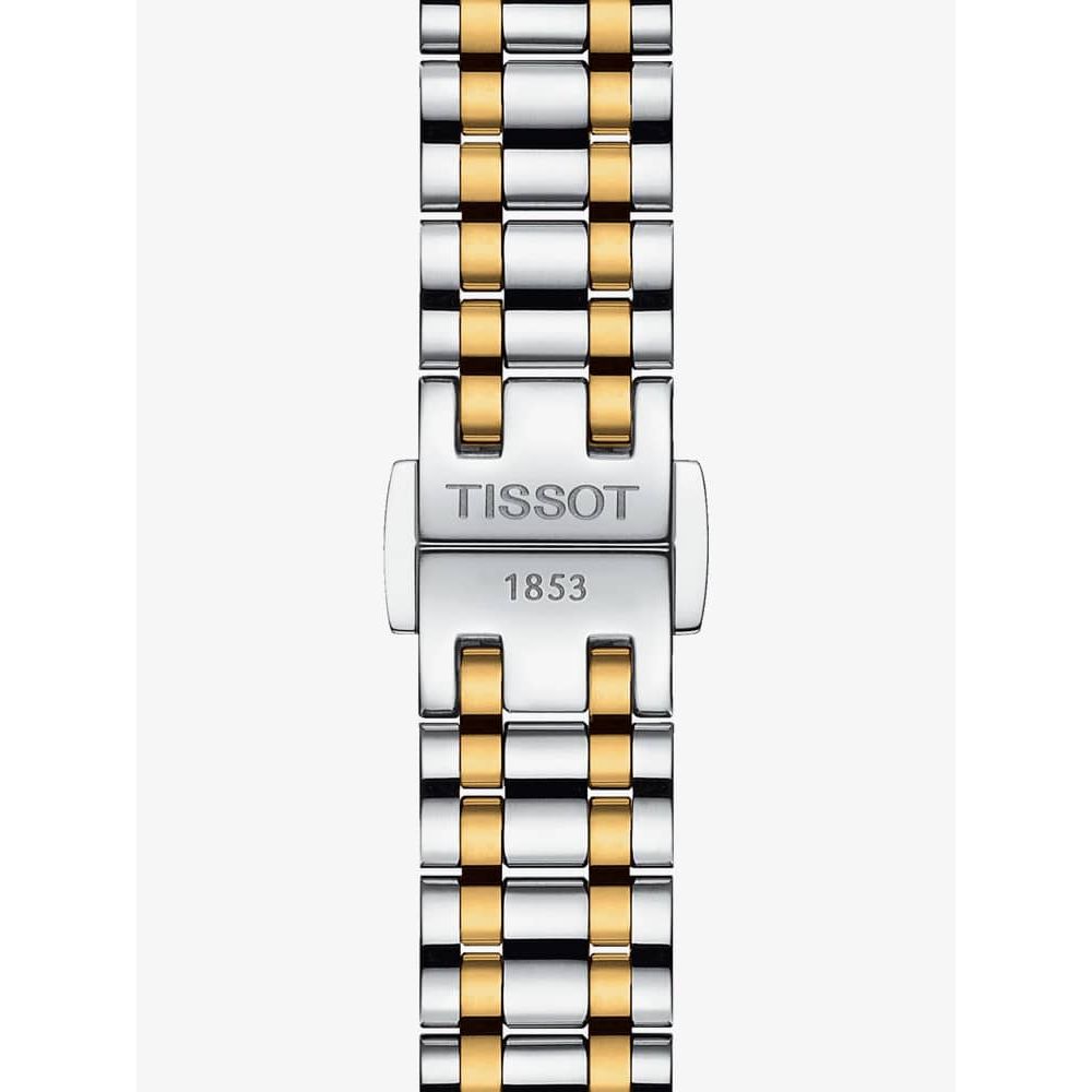 Tissot Bellissima Small Lady Quartz Mother of Pearl Dial Two Tone Stainless Steel Watch For Women - T126.010.22.013.00