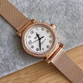 Coach Madison White Dial Rose Gold Mesh Bracelet Watch for Women - 14503398