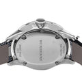 Burberry Classic Silver Dial Horseberry Black Leather Strap Watch for Women - BU10103