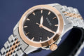 Gucci G Timeless Quartz Black Dial Two Tone Mesh Bracelet Watch For Women - YA126512