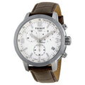 Tissot PRC 200 Chronograph White Dial Watch For Men - T055.417.16.017.01