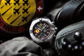 Breitling Avenger Chronograph 45mm Swiss Air Force Team Black Dial Black Nylon Strap Watch for Men - A133171A1B1X1