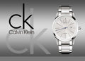 Calvin Klein Bold Silver Dial Silver Steel Strap Watch for Men - K2246120