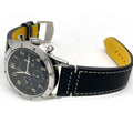 Breitling Avi Ref. 765 1953 Re-Edition Black Dial Black Leather Strap Watch for Men - AB0920131B1X1