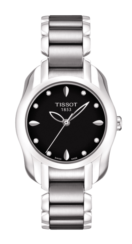 Tissot T Wave Black Dial Watch For Women - T023.210.11.056.00