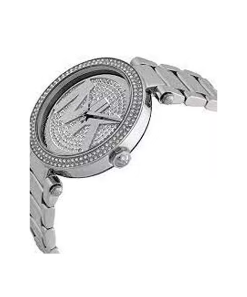 Michael Kors Parker Silver Dial Silver Steel Strap Watch for Women - MK5925