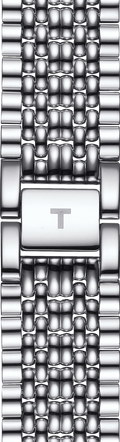 Tissot T Classic Everytime White Dial Silver Steel Strap Watch for Men - T109.610.11.031.00