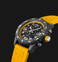 Breitling Endurance Pro Black Dial Yellow Rubber Strap Watch for Men - X82310A41B1S1