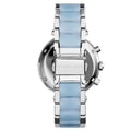 Michael Kors Parker White Dial Two Tone Steel Strap Watch for Women - MK6138