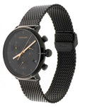 Calvin Klein High Noon Chronograph Black Dial Black Mesh Bracelet Watch for Women - K8M27421