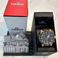 Tissot Supersport Chrono Black Dial Black Leather Strap Watch for Men - T125.617.36.051.00