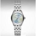 Marc Jacobs Peeker Blue Dial Silver Stainless Steel Strap Watch for Women - MBM3376