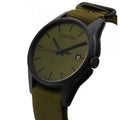 Calvin Klein Tone Green Dial Green NATO Strap Watch for Men - K7K514WL