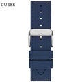 Guess Odyssey Multifunction Blue Dial Blue Rubber Strap Watch For Men - W1108G4