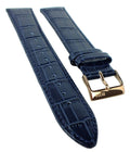 Hugo Boss Jackson Blue Dial Black Leather Strap Watch for Men - 1513371