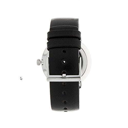 Calvin Klein High Noon Quartz Black Dial Black Leather Strap Watch for Men - K8M211C1