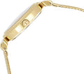 Guess Quartz White Dial Gold Steel Strap Watch For Women - W1152L2