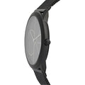 Calvin Klein Minimal Black Dial Black Mesh Bracelet Watch for Men - K3M514B1