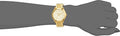 Michael Kors Slim Runway Gold Dial Gold Steel Strap Watch for Women - MK3335