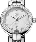 Tag Heuer Link Diamonds Silver Dial Silver Steel Strap Watch for Women - WAT1414.BA0954