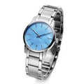 Calvin Klein City Mother of Pearl Blue Dial Silver Steel Strap Watch for Women - K2G2314X