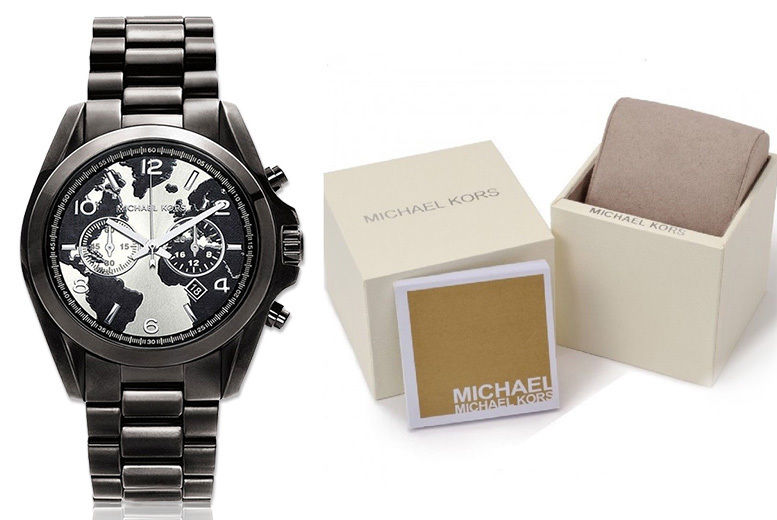 Michael Kors Bradshaw Hungry Black Dial Black Steel Strap Watch for Women - MK6271