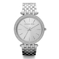Michael Kors Darci Crystals Silver Dial Silver Steel Strap Watch for Women - MK3429