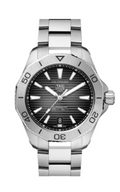 Tag Heuer Aquaracer Professional 200 Automatic Black Dial Silver Steel Strap Watch for Men - WBP2110.BA0627