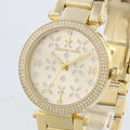 Michael Kors Parker Gold Dial Gold Steel Strap Watch for Women - MK6469